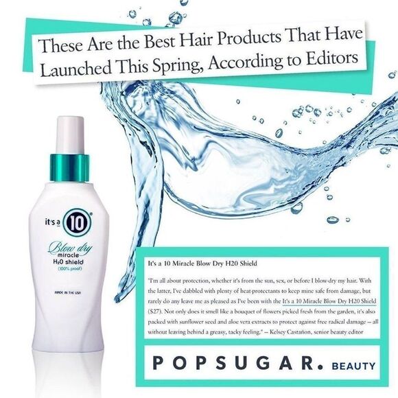 $10🌟  IT'S A 10 Miracle Blow Dry H2O Shield - Picture 4 of 6
